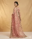 Blush Pink Silk Saree with Intricate Zari Embroidered Elegance